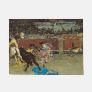 Spanish Bullfight (by Marià Fortuny) Doormat