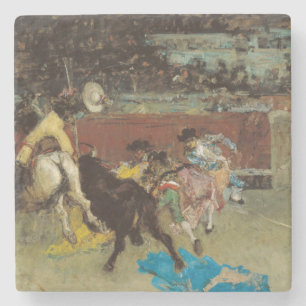 Spanish Bullfight (by Marià Fortuny) Stone Coaster