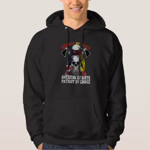 Spanish By Blood American By Birth Patriot By Choi Hoodie