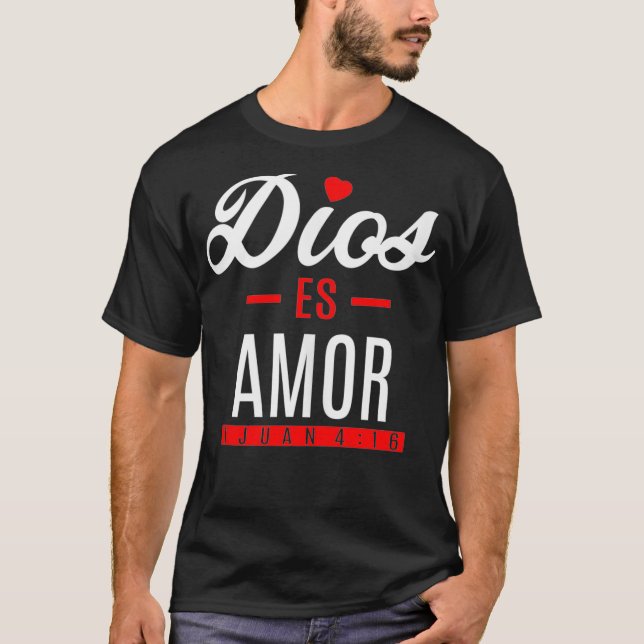 Spanish Christian camisas cristianas en espanol 1  T-Shirt (Front)