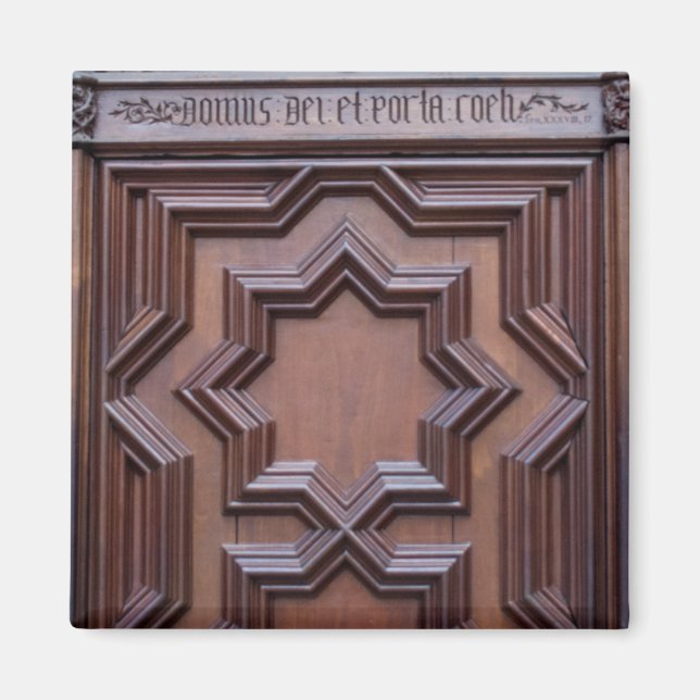Spanish Church Door House of God Gateway to Heaven Magnet (Front)
