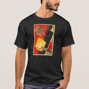 Spanish Civil War Anarchist / Facism Rare Poster T-Shirt