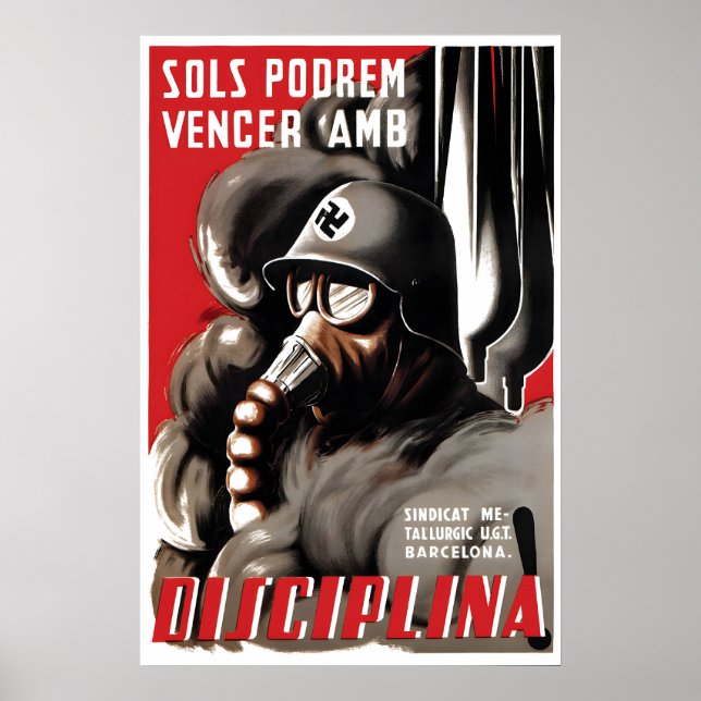 Spanish Civil War Poster We can only win with (Front)