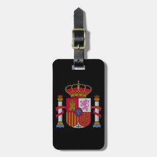 Spanish Coat of Arms Acrylic Luggage Tag