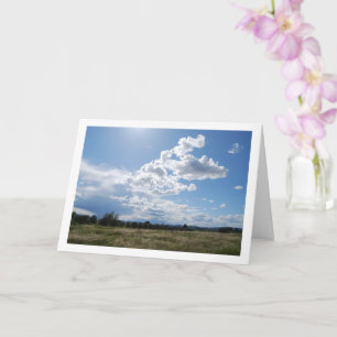 Spanish Country Landscape, Valencia, Spain Card