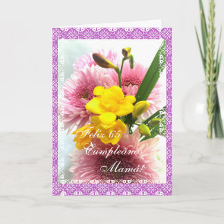 Spanish: Cumpleanos de mamá Card