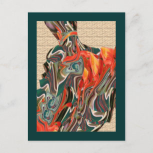 Spanish dance 2 postcard