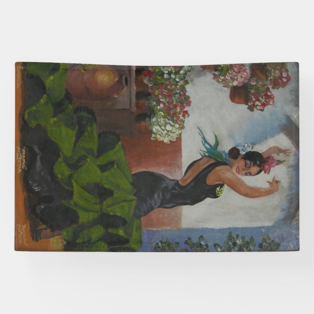 Spanish dancer banner (Horizontal)