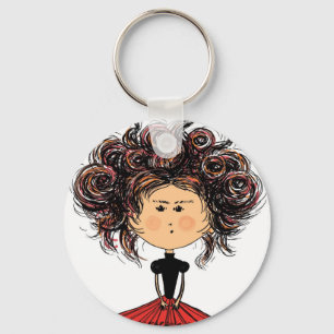 SPANISH DOLL KEY RING