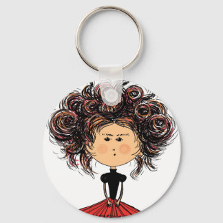 SPANISH DOLL KEY RING