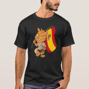 Spanish Fan Cat T-Shirt
