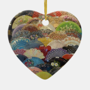 Spanish Fans Ornament