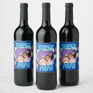Spanish Father's Day/FelIz dIa del Padre Regalos Wine Label