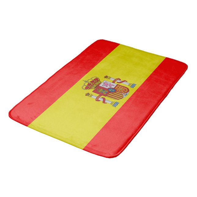 Spanish flag bath mat (Angled)