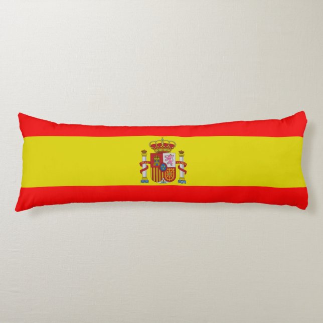 Spanish flag body cushion (Front)