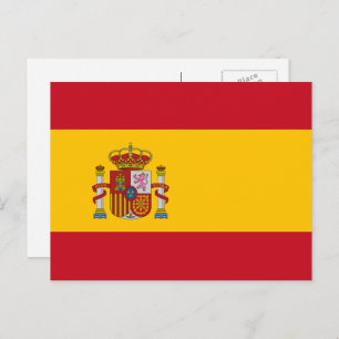 Spanish Flag, Flag of Spain Postcard