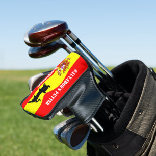 Spanish Flag Golf Head Cover
