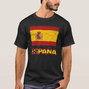 Spanish Flag Idea For Women & Kids Spain Flag Outf T-Shirt