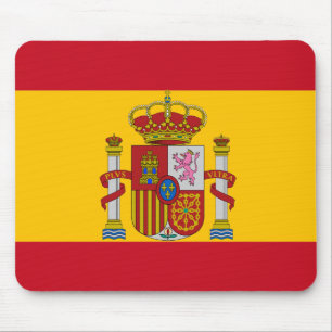 Spanish flag mouse pad
