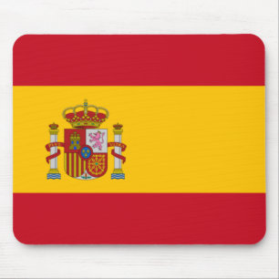 Spanish Flag Mouse Pad