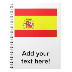 Spanish Flag Notebook