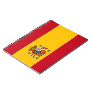 Spanish Flag Notebook