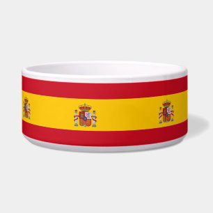 Spanish Flag Pet Bowl