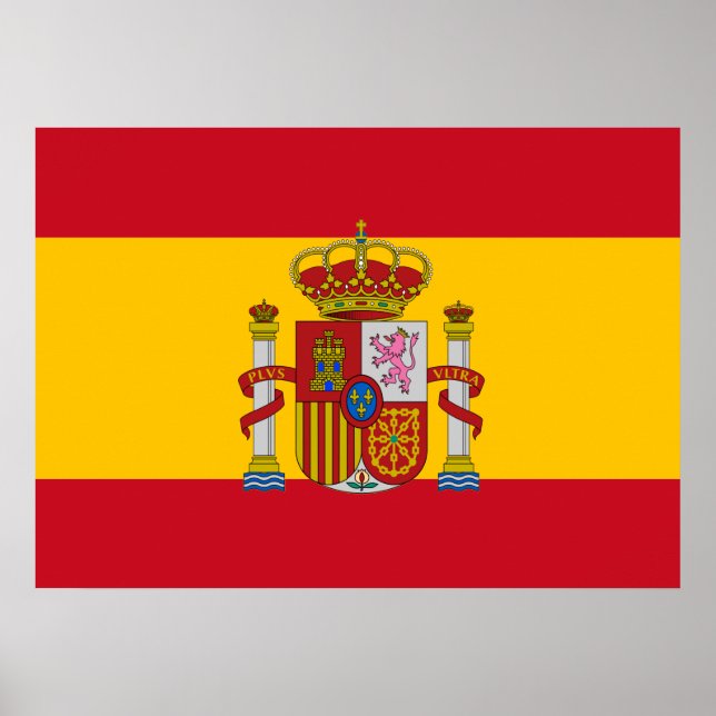 Spanish flag poster (Front)