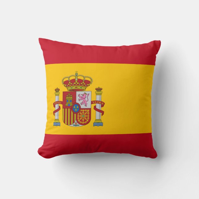 Spanish Flag (Spain) Cushion (Front)