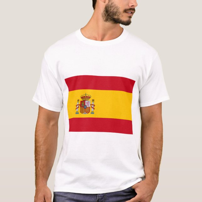 Spanish Flag (Spain) T-Shirt (Front)