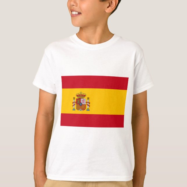 Spanish Flag (Spain) T-Shirt (Front)
