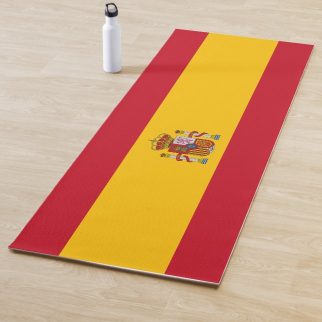 Spanish Flag (Spain) Yoga Mat (In Situ)