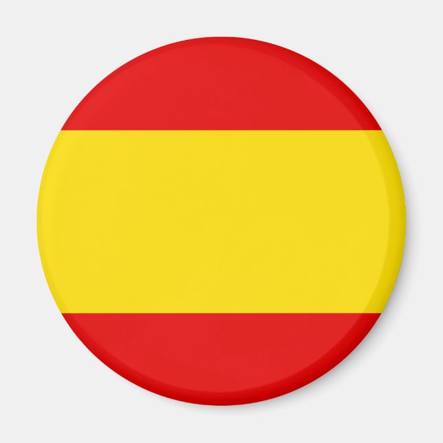 Spanish Flag T-shirts and Gifts Magnet (Front)