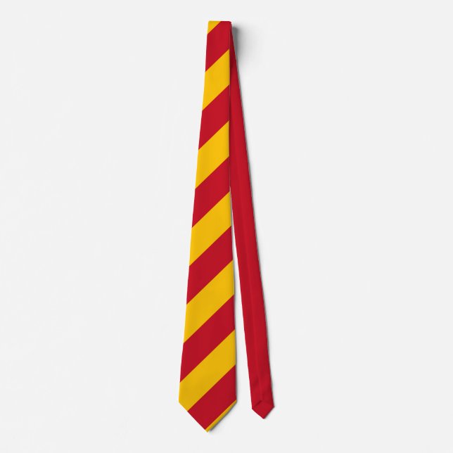 Spanish flag tie (Front)