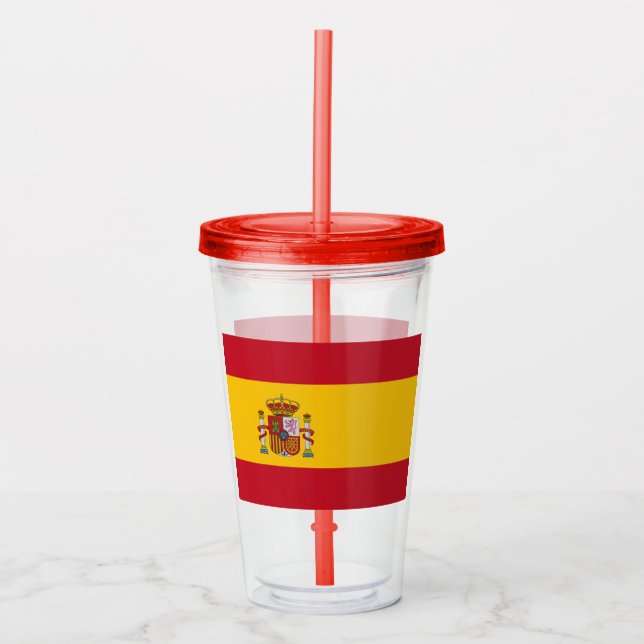 Spanish Flag tumblers (Front)