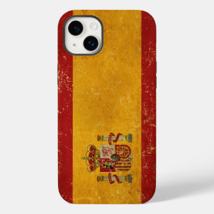 Spanish Flag Vintage Grunge Case-Mate iPhone 14 Plus Case