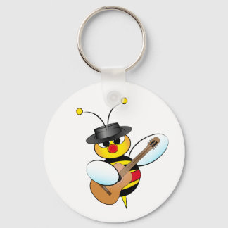 Spanish Flamenco bee Key Ring