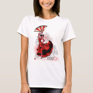 Spanish flamenco dancer T-Shirt