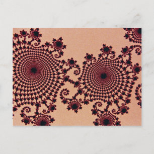 Spanish Fractal Postcard