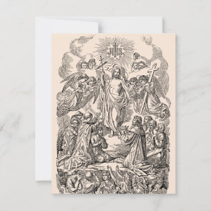 Spanish  Funeral Sympathy Holy Card Thank You