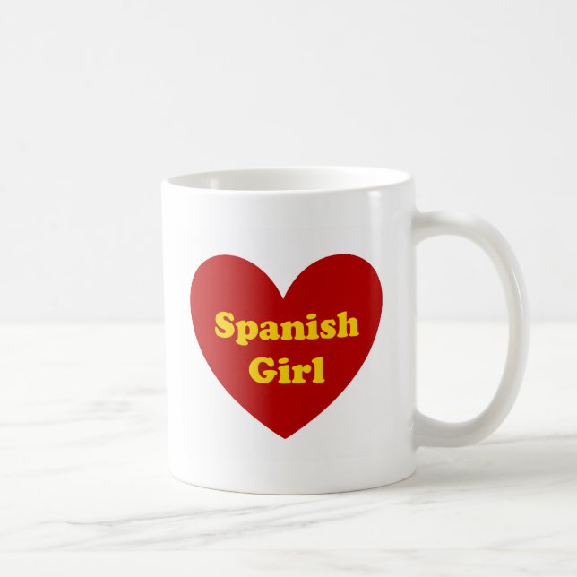 Spanish Girl Coffee Mug (Right)