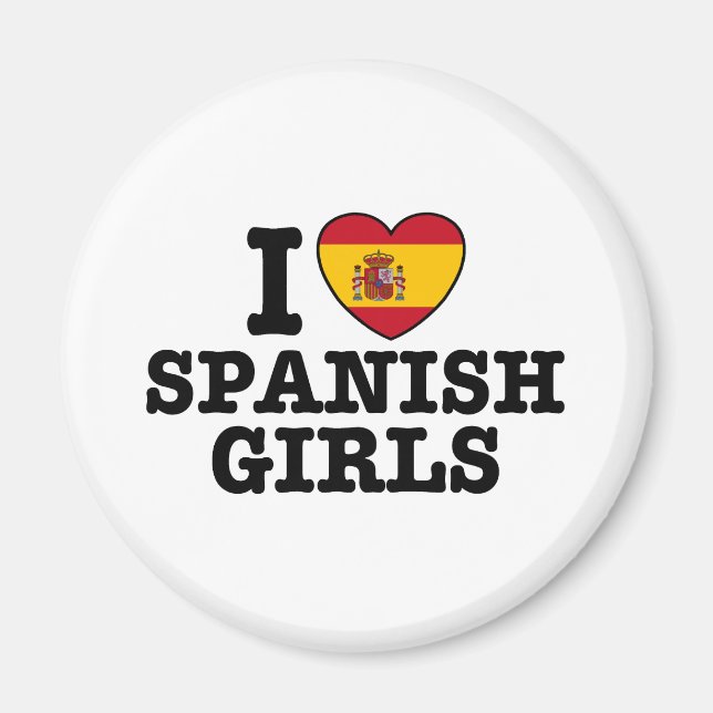 Spanish Girls Magnet (Front)