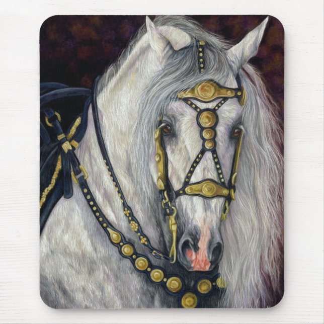 Spanish Gold  - Andalusian Stallion  Mousepad (Front)