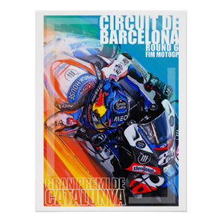 Spanish GP poster art by Murraymoto