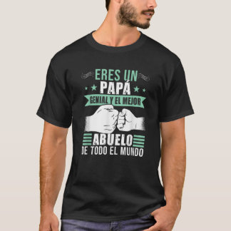Spanish Grandpa Fathers Day Papa Y Abuelo T Shirt