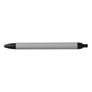 Spanish Grey Solid Colour Black Ink Pen