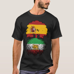 Spanish Grown Iranian Roots Lion and Sun T-Shirt