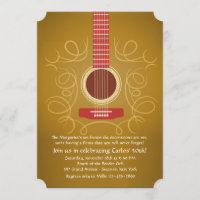 Spanish Guitar Invitation