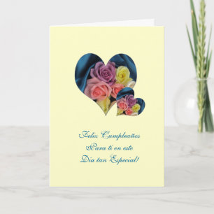 Spanish: Happy Birthday/ Happy Birthday Card