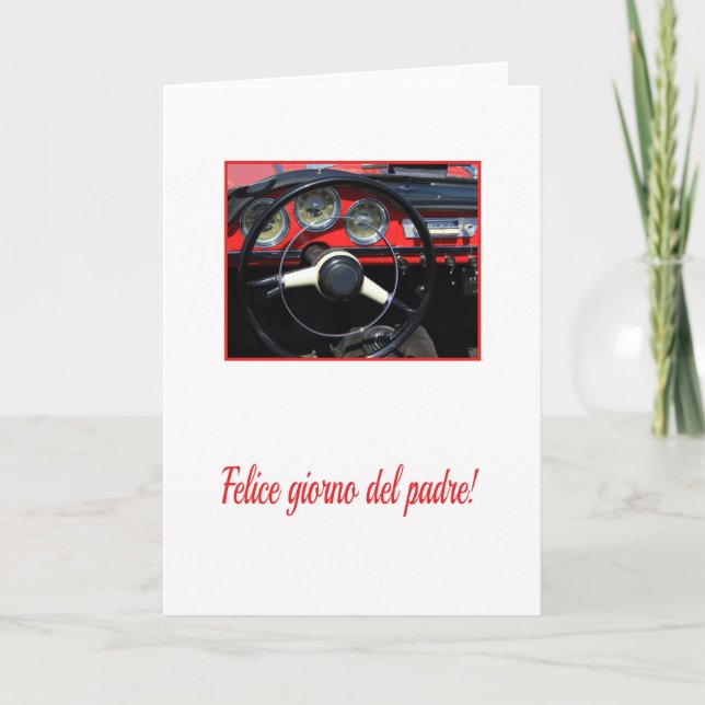 Spanish Happy Father's day Card (Front)